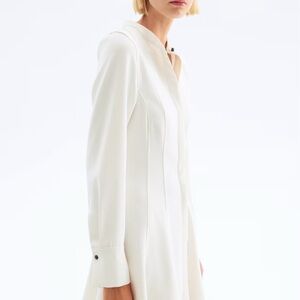 H&M  Cream Shirt Dress